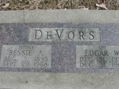 Edgar W DeVors on Sysoon