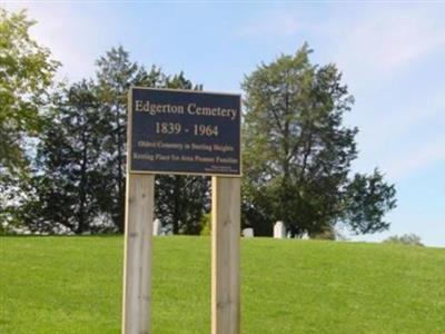 Edgerton Cemetery on Sysoon