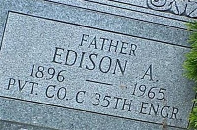 Edison A McIntyre on Sysoon