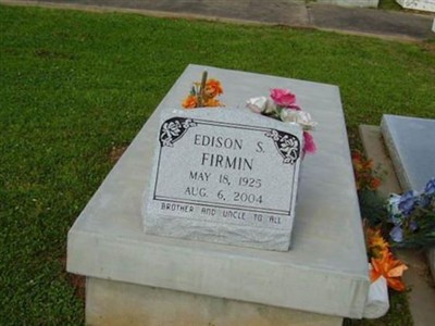 Edison S Firmin on Sysoon