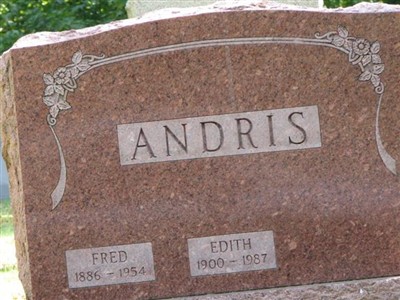Edith Andris on Sysoon