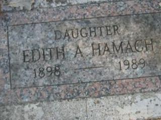 Edith Arentina Magnuson Hamach on Sysoon