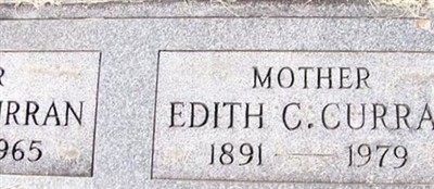Edith C Curran on Sysoon