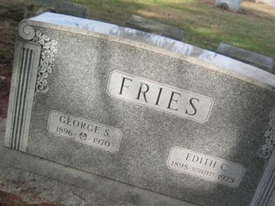 Edith C. Sheffey Fries on Sysoon