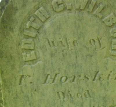 Edith C. Wilbur Horskin on Sysoon