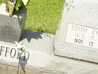 Edith Chesson Bufford on Sysoon