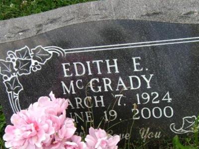 Edith E. McGrady on Sysoon
