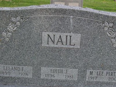 Edith J Nail on Sysoon