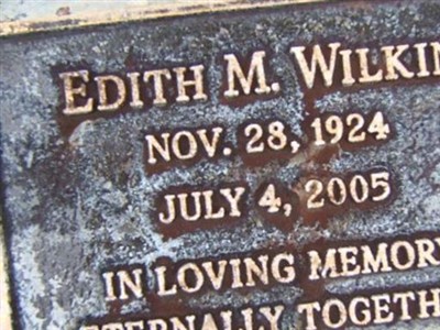 Edith M. Wilkin on Sysoon