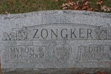 Edith M. Zongker on Sysoon
