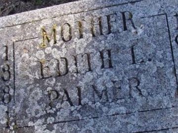 Edith Mapes Palmer on Sysoon