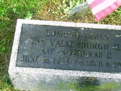 Edmund James VanValkenburg, III on Sysoon