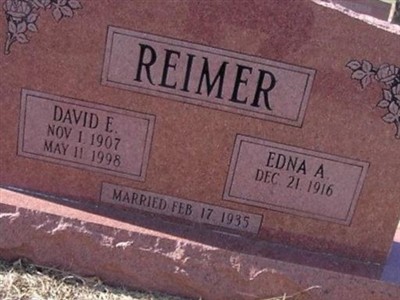 Edna A. Bartel Reimer on Sysoon
