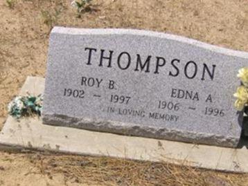 Edna A. Thompson on Sysoon