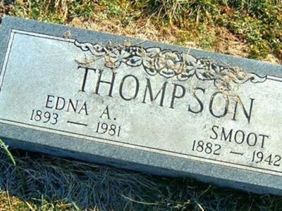 Edna A Thompson on Sysoon