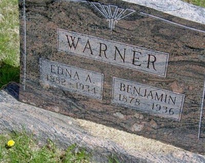 Edna A. Warner on Sysoon