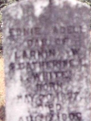 Edna Adell "Ednie" White on Sysoon