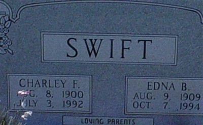 Edna B Swift on Sysoon