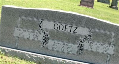 Edna Bertha Goetz on Sysoon