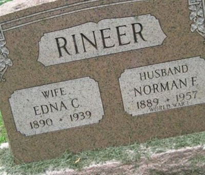 Edna C. Rineer on Sysoon