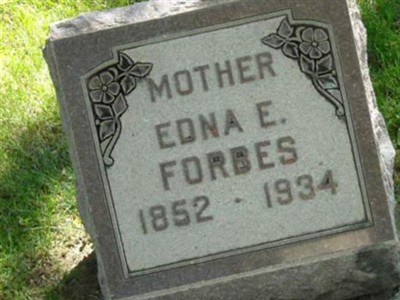 Edna E Forbes on Sysoon