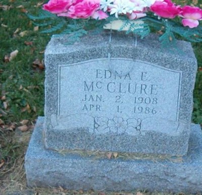 Edna E. McClure on Sysoon