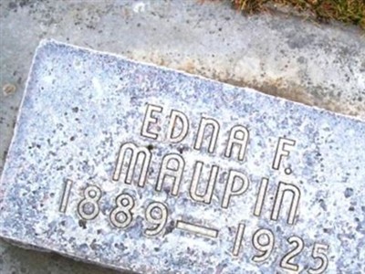 Edna Florence Linebarger Maupin on Sysoon