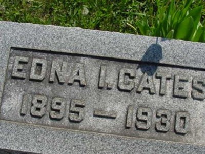 Edna I. Bucy Cates on Sysoon
