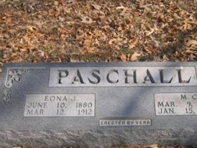 Edna Jane Paschall Paschall on Sysoon