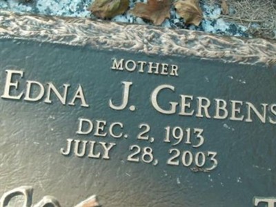 Edna Jenne Gerbens Tully on Sysoon