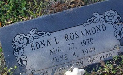 Edna L. Rosamond on Sysoon
