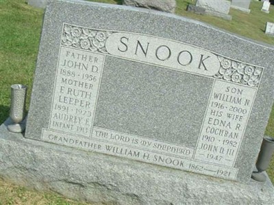 Edna R Cochran Snook on Sysoon
