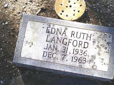 Edna Ruth Langford on Sysoon