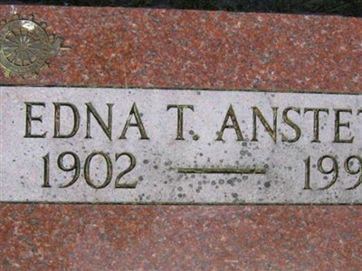 Edna T. Anstett on Sysoon