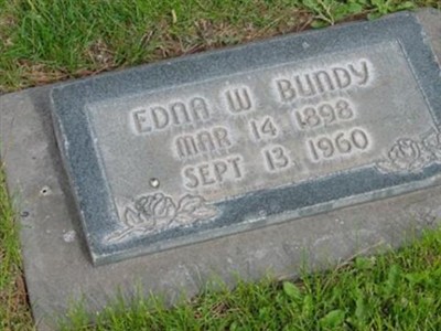 Edna Wilson Bundy on Sysoon