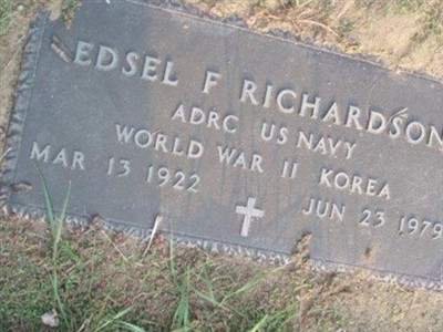 Edsel F. Richardson on Sysoon
