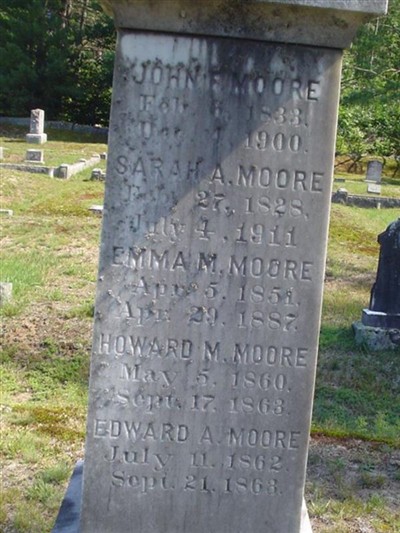 Edward A. Moore on Sysoon