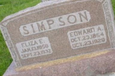 Edward Avington Simpson on Sysoon