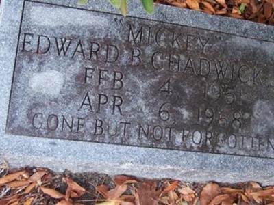 Edward B Chadwick, Jr on Sysoon