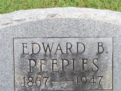 Edward B Peeples on Sysoon