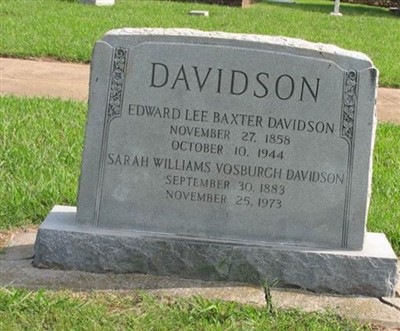 Edward Baxter Davidson on Sysoon