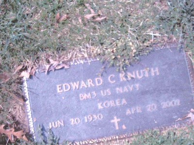 Edward C. Knuth on Sysoon