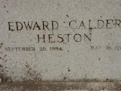 Edward Calder Heston on Sysoon