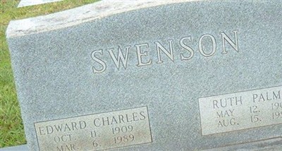 Edward Charles Swenson on Sysoon