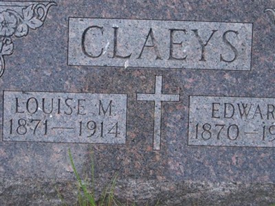 Edward Claeys on Sysoon