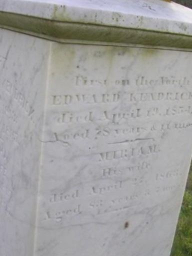 Edward Collins Kendrick on Sysoon