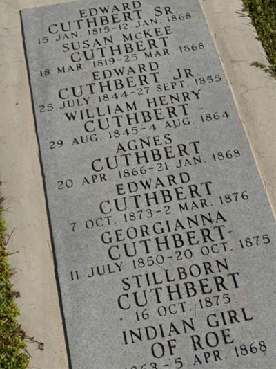 Edward Cuthbert on Sysoon