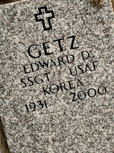 Edward Donald Getz on Sysoon