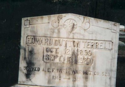 Edward Dutton Terrell on Sysoon