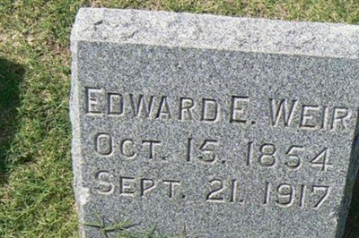 Edward E Weir on Sysoon
